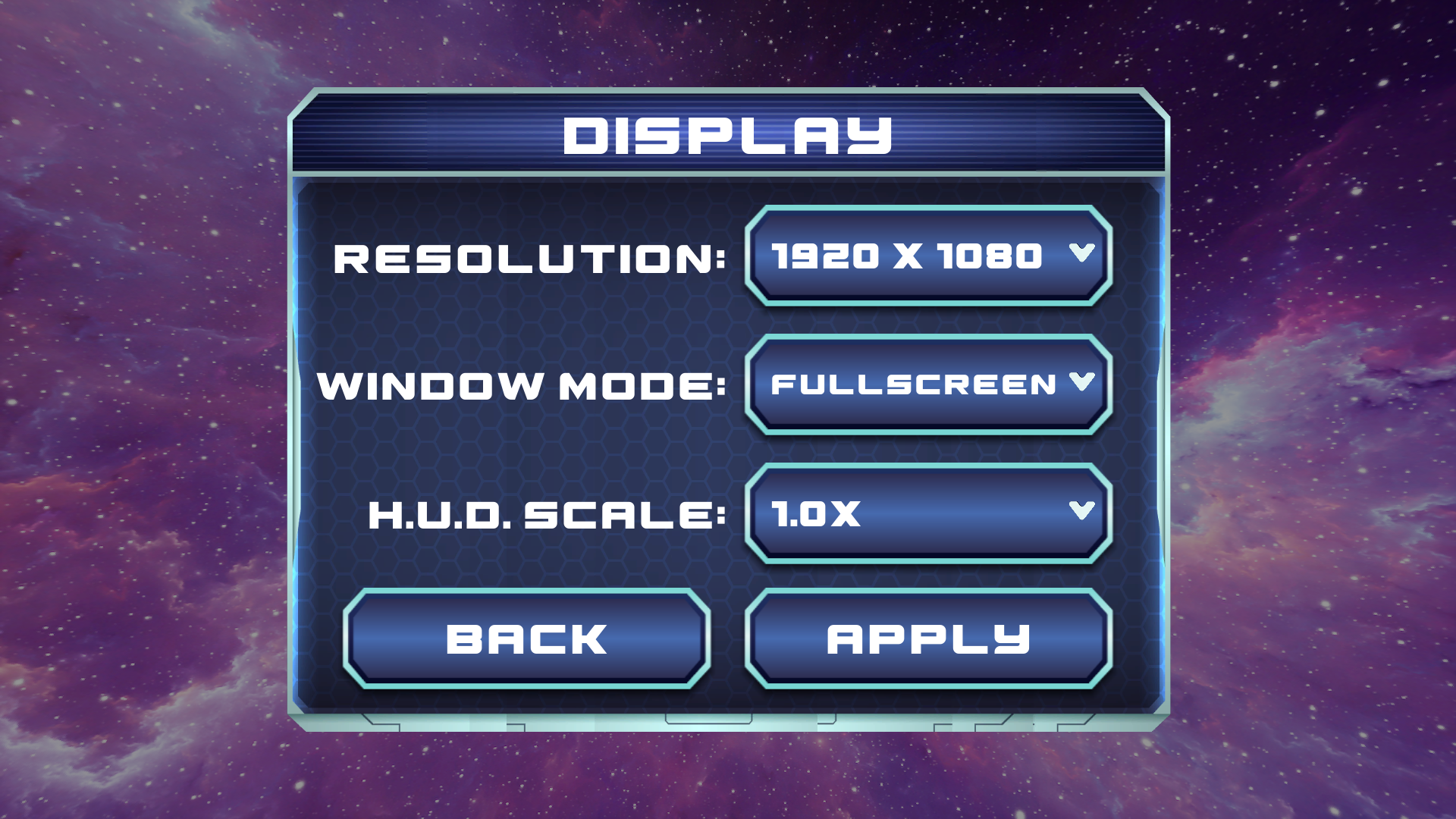 Display Settings